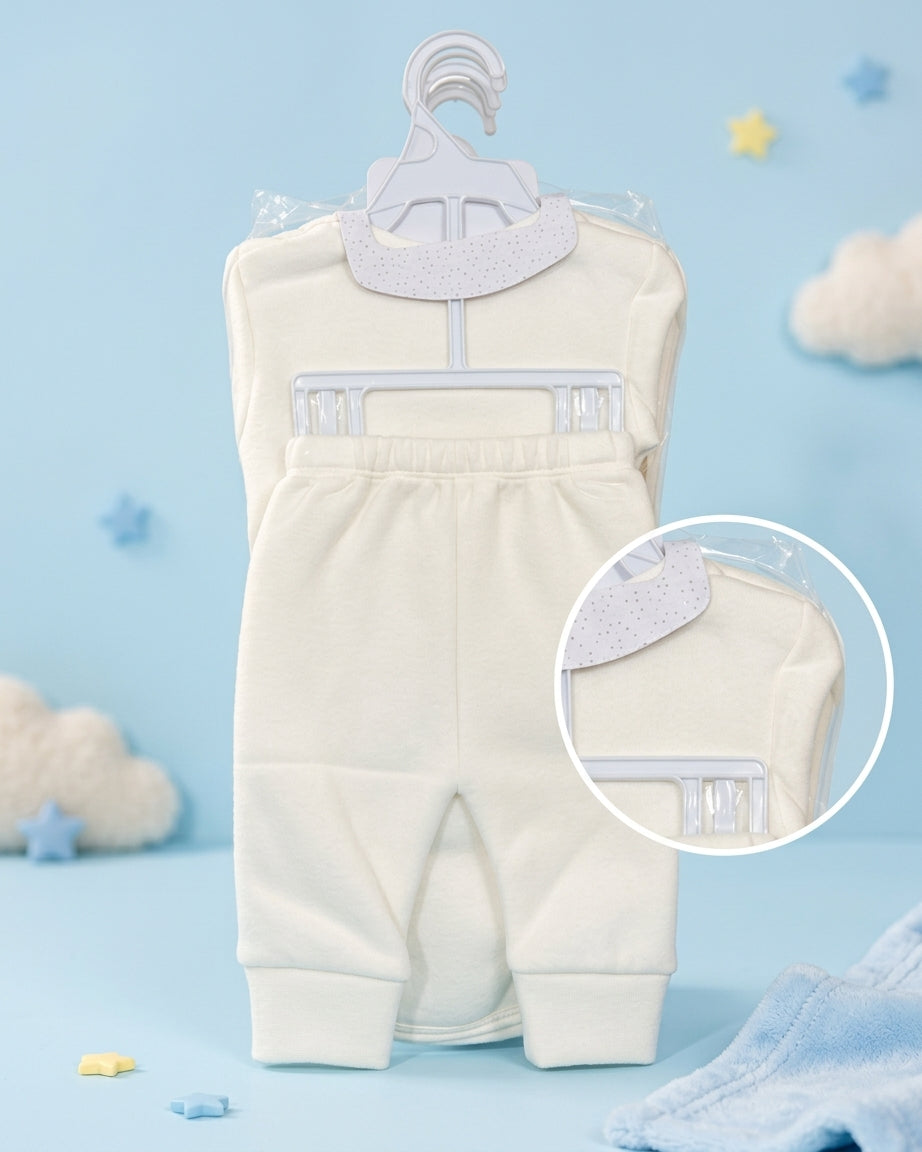 8 Pieces Fleece Starter Set - MM56 - Gold & White