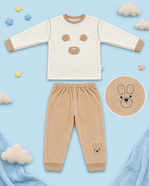 Winter Night Suit - Sand Bear - C1