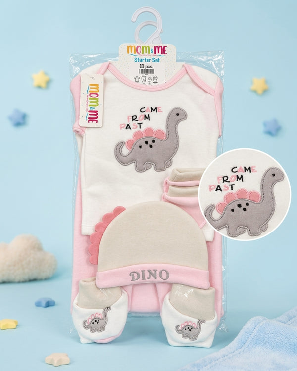 11 Pieces Fleece Starter Set - MM57 - Pink