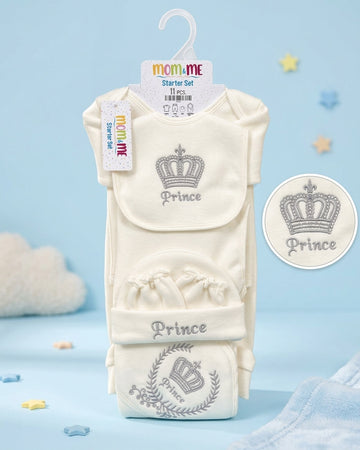 11 Pieces Fleece Starter Set - MM55 - Prince - Silver