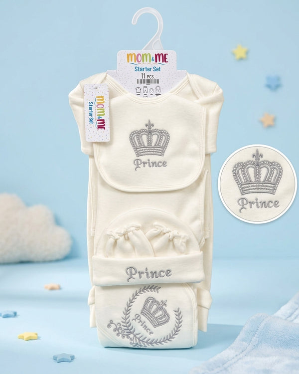 11 Pieces Fleece Starter Set - MM55 - Prince - Silver