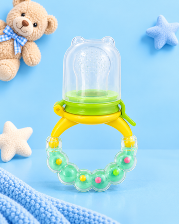 Fruit Pacifier - Rattle - Yellow