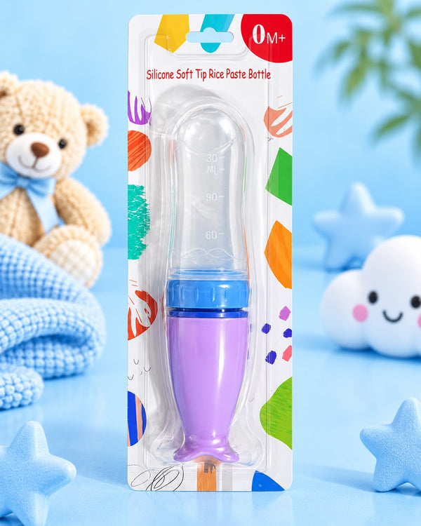 Baby Spoon Feeder - 120 ML - Purple