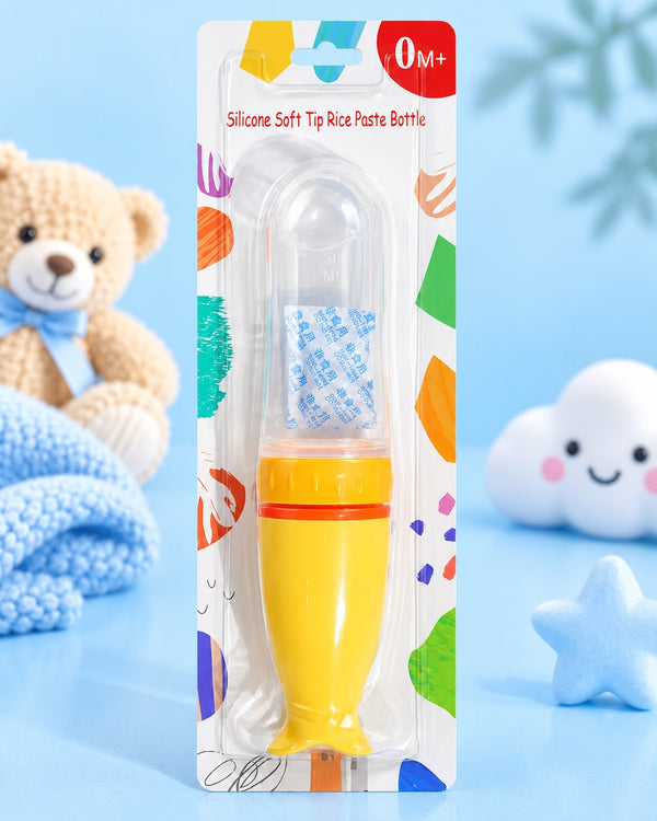 Baby Spoon Feeder - 120 ML - Yellow