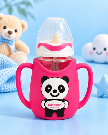 Yomaman - Baby Feeder - Pink Panda