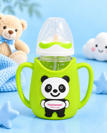 Yomaman - Baby Feeder - Green Panda