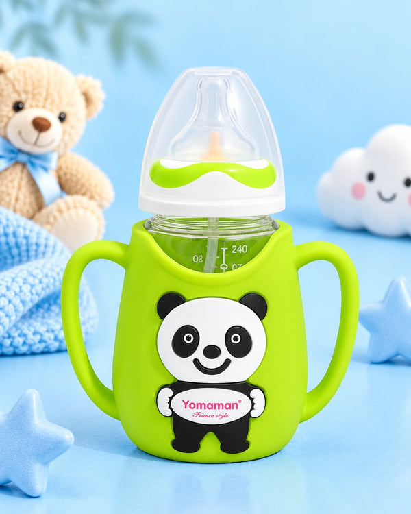 Yomaman - Baby Feeder - Green Panda