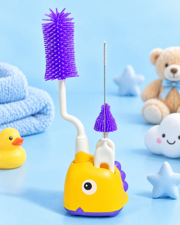 Rotating Bottle Brush Set